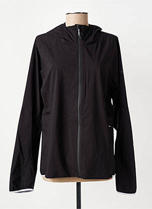 Coupe-vent poches a capuche noir RUKKA femme