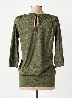 T-shirt manches 3/4 manches 3/4 vert RAGWEAR femme