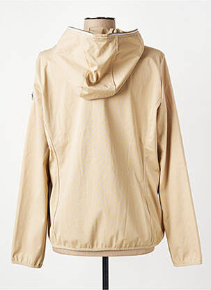 Coupe-vent manches longues a capuche beige SUN VALLEY femme