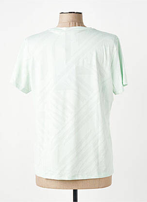 T-shirt stretch manches courtes vert LUHTA femme