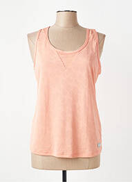 Débardeur sport multisport sans manche orange LAFUMA femme