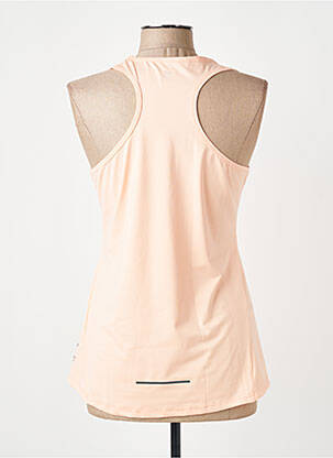 Débardeur sport multisport sans manche orange RUKKA femme