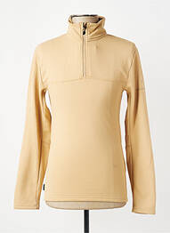 Pull stretch manches longues beige SUN VALLEY homme