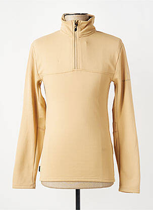 Pull stretch manches longues beige SUN VALLEY homme