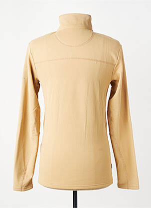 Pull stretch manches longues beige SUN VALLEY homme