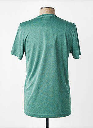 T-shirt tissage chiné manches courtes vert LAFUMA homme