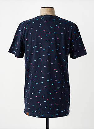 T-shirt stretch manches courtes bleu RAGWEAR homme
