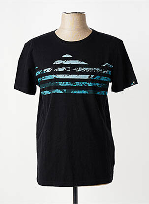 T-shirt stretch manches courtes noir RAGWEAR homme