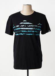 T-shirt stretch manches courtes noir RAGWEAR homme