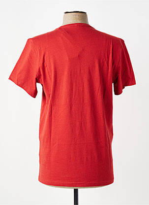 T-shirt stretch manches courtes rouge SUN VALLEY homme