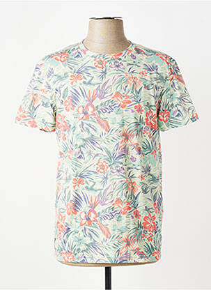 T-shirt stretch manches courtes vert RAGWEAR homme