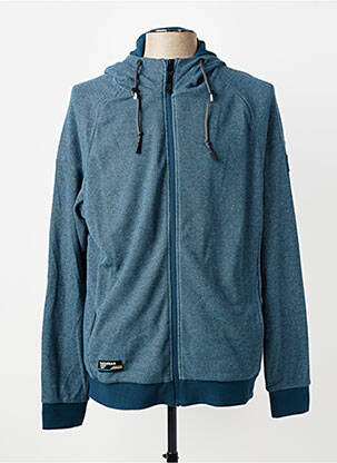 Veste casual resserrée sur le bas bleu RAGWEAR homme
