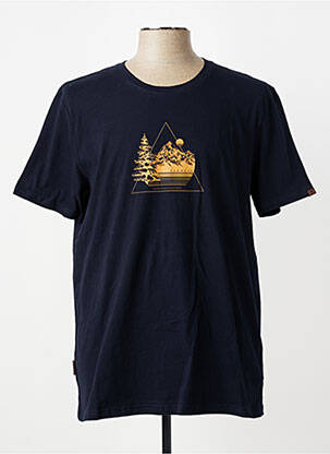 T-shirt stretch manches courtes noir RAGWEAR homme