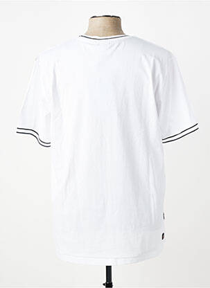 T-shirt stretch manches courtes blanc LUHTA homme