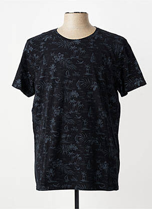 T-shirt stretch manches courtes noir RAGWEAR homme