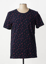 T-shirt stretch manches courtes bleu RAGWEAR homme