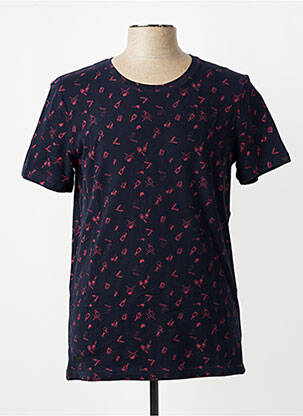 T-shirt stretch manches courtes bleu RAGWEAR homme