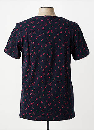 T-shirt stretch manches courtes bleu RAGWEAR homme