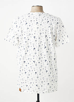 T-shirt stretch manches courtes blanc RAGWEAR homme