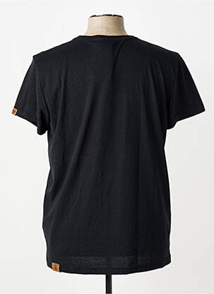 T-shirt stretch manches courtes noir RAGWEAR homme