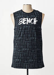 Débardeur coupe droite sans manche noir BENCH homme