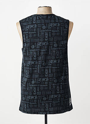 Débardeur coupe droite sans manche noir BENCH homme