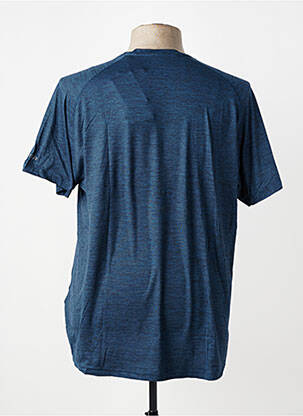 T-shirt stretch manches courtes bleu DARE 2 BE homme