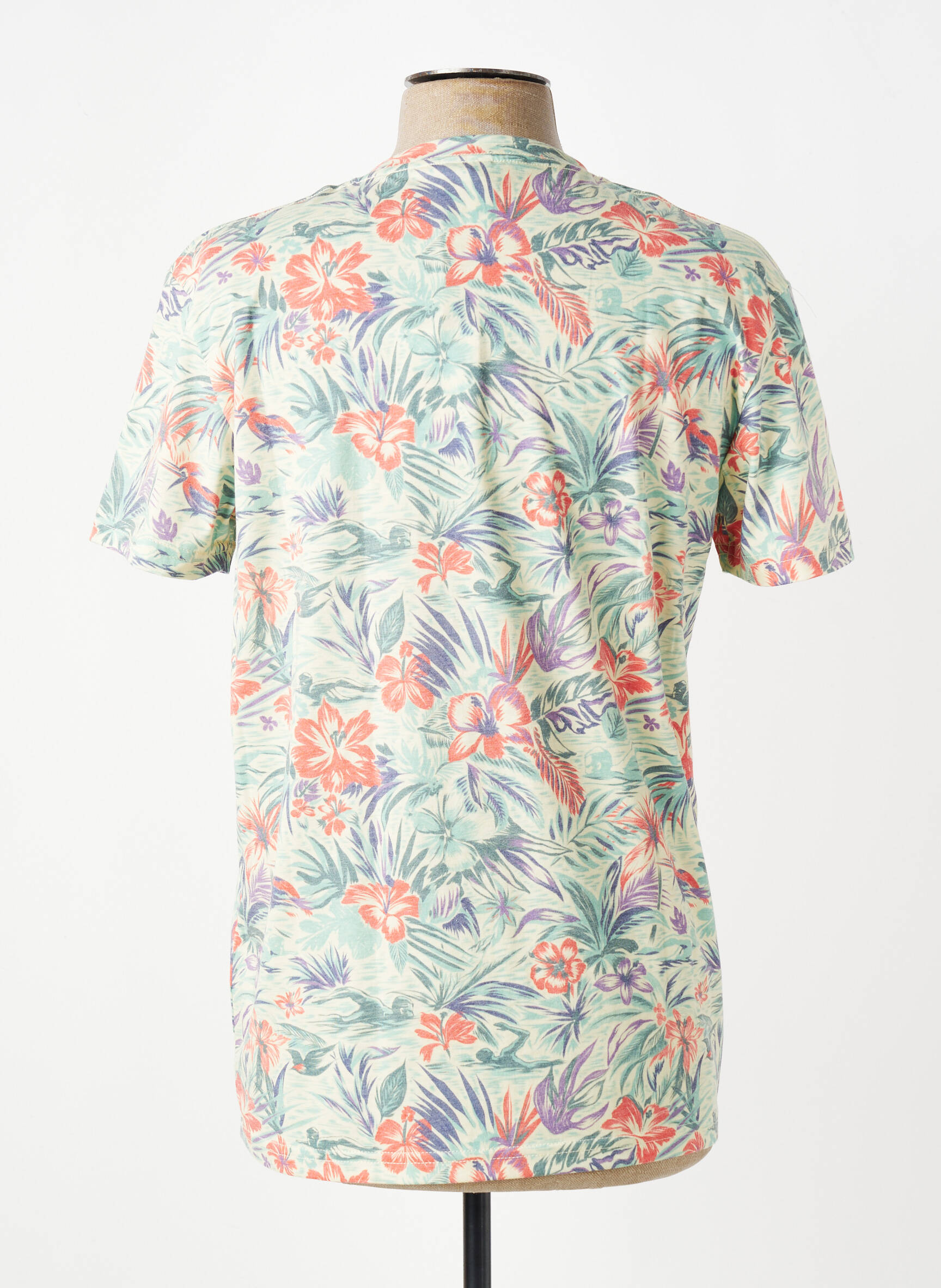 T-shirt stretch manches courtes vert RAGWEAR homme