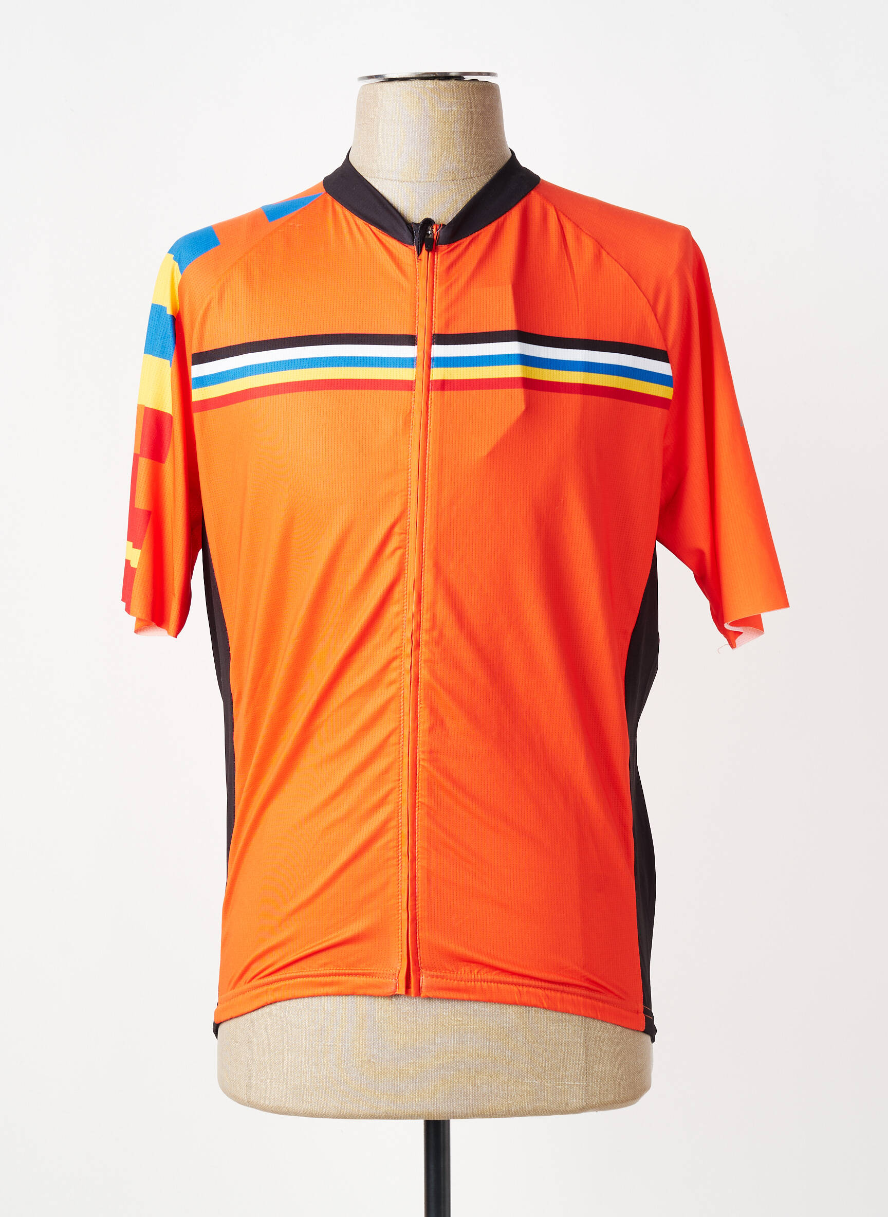 Veste casual fermeture zippée sur le devant orange RUKKA homme