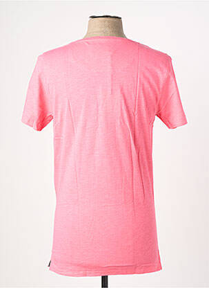 T-shirt coupe cintrée manches courtes rose EUROPANN homme