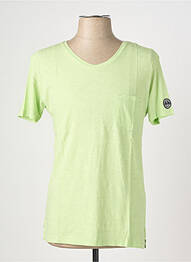 T-shirt coupe cintrée manches courtes vert EUROPANN homme