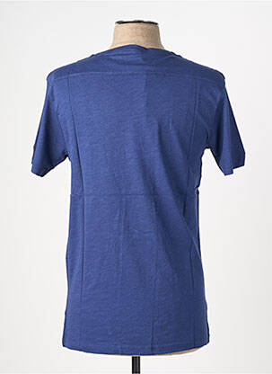 T-shirt coupe cintrée manches courtes bleu EUROPANN homme