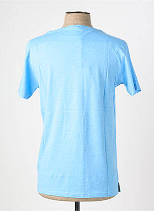 T-shirt coupe cintrée manches courtes bleu fonce EUROPANN homme