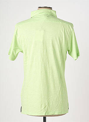 Polo stretch manches courtes vert EUROPANN homme
