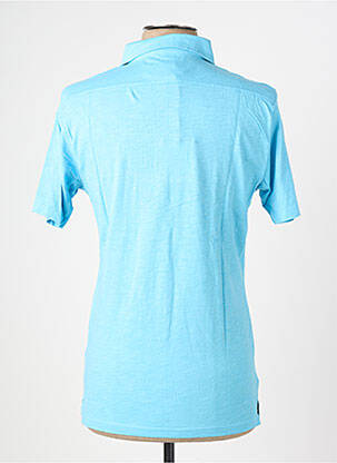 Polo stretch manches courtes bleu clair EUROPANN homme