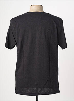 T-shirt coupe cintrée manches courtes noir EUROPANN homme