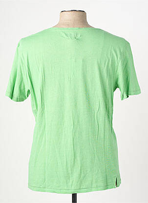 T-shirt coupe cintrée manches courtes vert EUROPANN homme