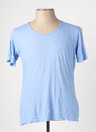 T-shirt coupe cintrée manches courtes violet EUROPANN homme