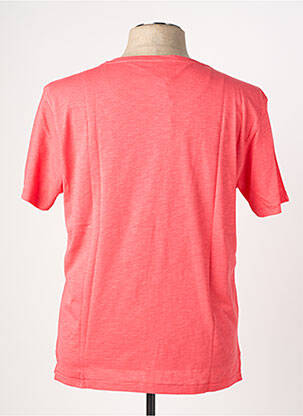 T-shirt coupe cintrée manches courtes rouge EUROPANN homme