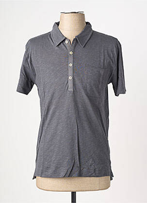 Polo coupe cintrée manches courtes gris EUROPANN homme