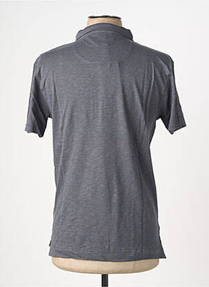 Polo coupe cintrée manches courtes gris EUROPANN homme