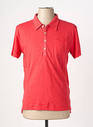 Polo coupe cintrée manches courtes rouge EUROPANN homme