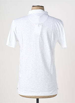 Polo coupe cintrée manches courtes blanc EUROPANN homme