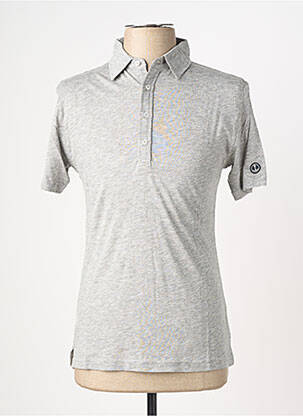 Polo stretch manches courtes gris EUROPANN homme
