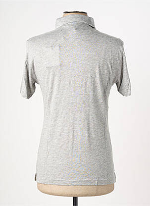 Polo stretch manches courtes gris EUROPANN homme