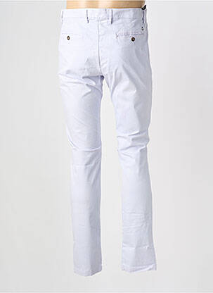 Pantalon chino tissage popeline taille normale violet EUROPANN homme