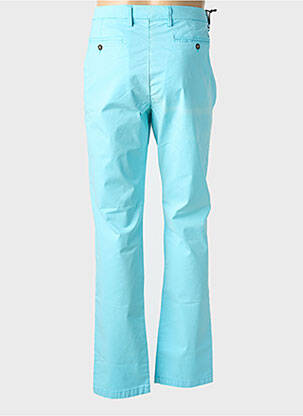 Pantalon chino tissage popeline taille normale bleu clair EUROPANN homme