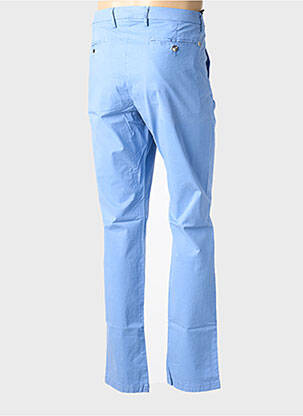 Pantalon chino tissage popeline taille normale bleu clair EUROPANN homme
