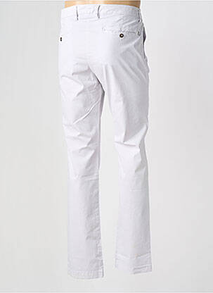 Pantalon chino tissage popeline taille normale violet EUROPANN homme