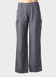 Pantalon cargo coupe droite taille normale gris EUROPANN homme